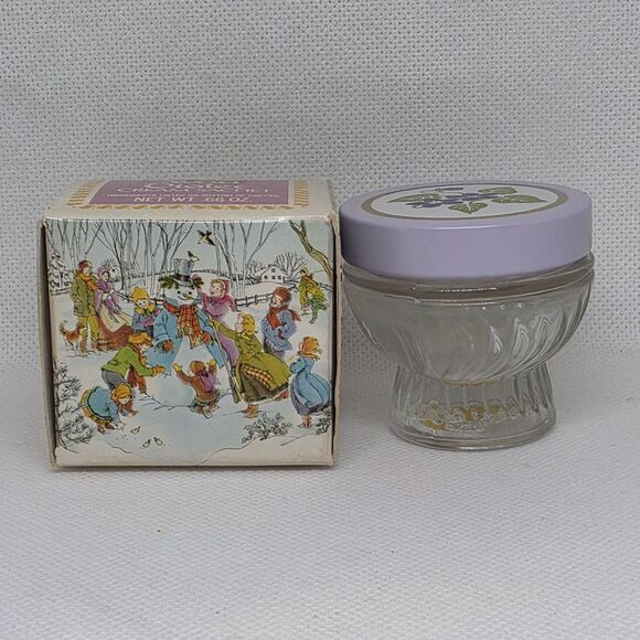 Avon Hawaiian White Ginger Cologne .5 Oz & Avon Violet Cream Sachet (Empty) - Picture 9 of 15